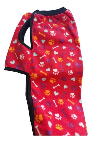 Abrigo Estampado Para Perros Poncho Talle 10 Maxscotas Pets