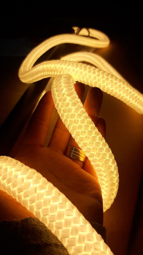 Tre Pendente Corda 95cm Dorado 60w 3.000k Z Branco-qente Ten Ão De Operação