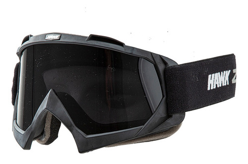 Antiparra Negra C/ Visor Cromado Armazón Negro