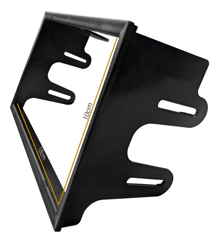 Moldura Universal Painel 2 Din Multimídia Mp5 Padrão Chinês