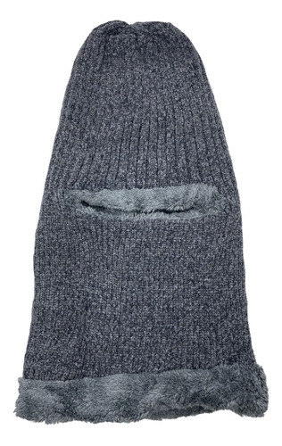 Gorro De Invierno Con Chiporro Pasamontaña Suave Térmico