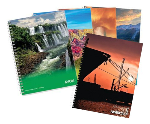 Cuaderno Universitario Avon Cuadric A4 C/ Espiral 84hs  X10u