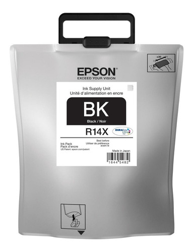 Bolsa De Tinta Epson Tr14x120-al Rx14 Color Negro Wf-r56 /vc