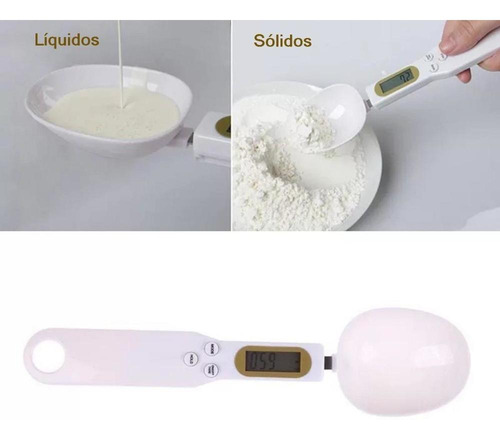 Colher Balança Digital Dosador Medidor Display Muito Prática