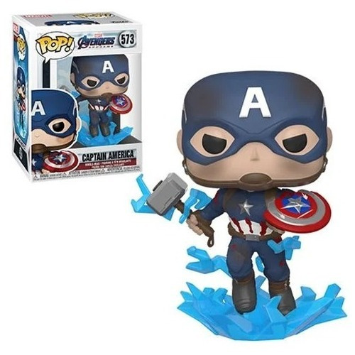 Funko Pop 573 Endgame Captain Capitan America Broken Shield