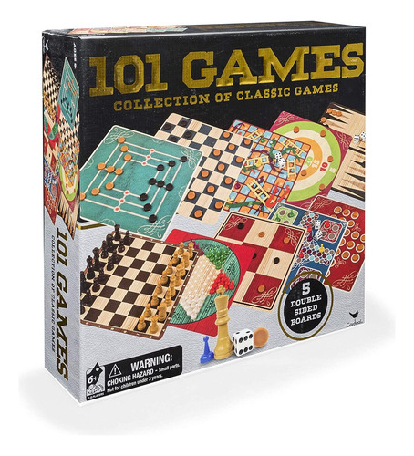 Set De 101 Juegos Spin Master Colección Juegos Clásicos