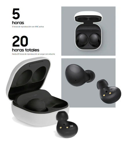Auriculares In-ear Inalámbricos Samsung Galaxy Buds2 Graphit