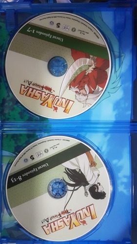 Inuyasha The Final Act Blu Ray Latino