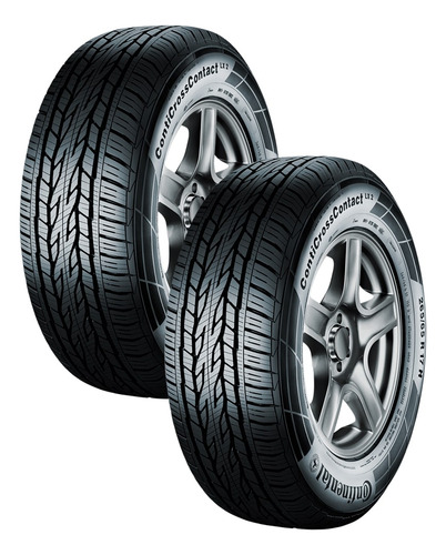 Paq 2 Llantas 225/65 R17 Continental Crosscontact Lx2 102h