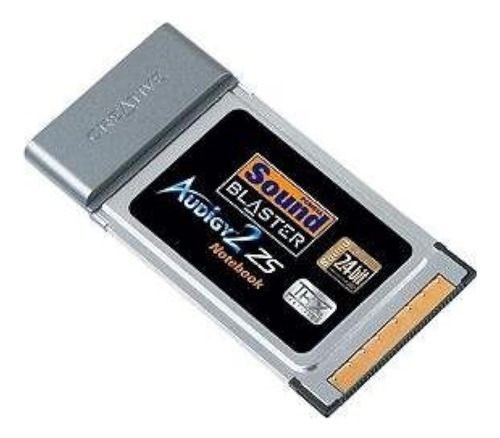 Creative Labs Pcmcia Sound Blaster Audigy 2 Zs Notebook (70s