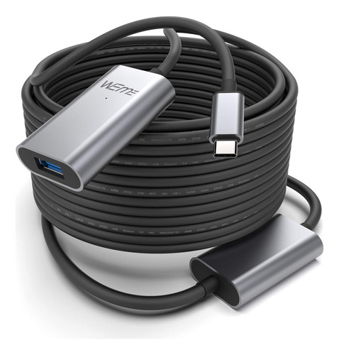 Cable Extension Activo Usb Pie Ft Tipo Macho Hembra Do Señal
