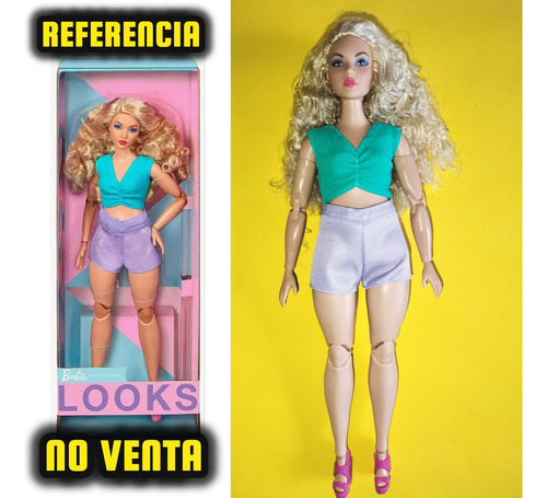 Barbie Looks Curvy #16, Andra, Barbie Made To Move, The Look (Usado)