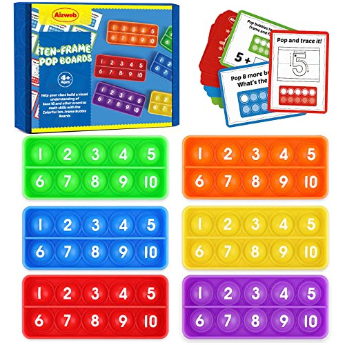 Diez Cuadros Pop Board-math Manipulative Primaria, Math...