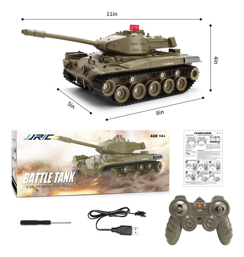 Tanque De Control Remoto Para Niños, M41a3 American Army ...