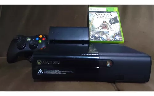 Xbox 360 Super Slim 250gb Usado Bloqueado + Jogo Original