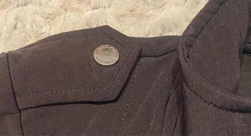 Chamarra Gabardina Calvin Klein Negro Mujer Talla S (Usado)