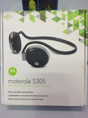 Audifonos Bluetooth Motorola S305 Stereo Nuevo Original