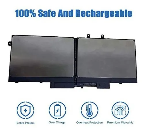 Bateria 4gvmp 68wh Para Dell Latitude 5400 5500 Precision ..