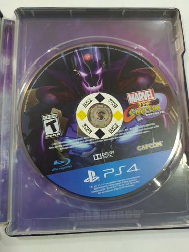 Videojuego Marvel Vs Capcom Steelbook - Ps4 Playstation (Usado)