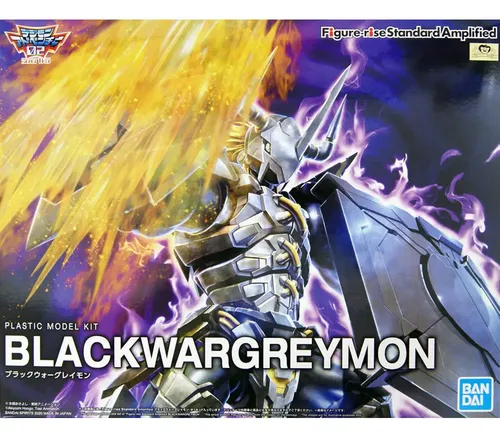 Figure Rise Blackwargreymon Digimon Model Kit | Frete grátis