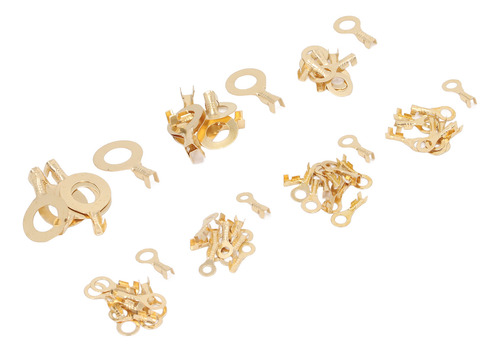 Gold Terminal Connector 540pcs Brass M3 M4 M5 M6 M10 O