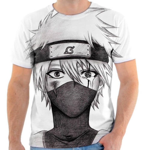 Camisa Camiseta Personalizada Hatake Kakashi Shinobe Naruto1