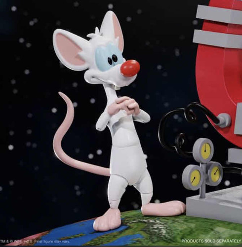 Pinky Animaniacs Cerebro Super 7 Ultimates Original Nuevo