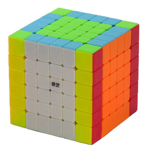 Cubo Qiyi 6x6 Qifan Versión 2 Profesional Color De La Estructura Stickerless