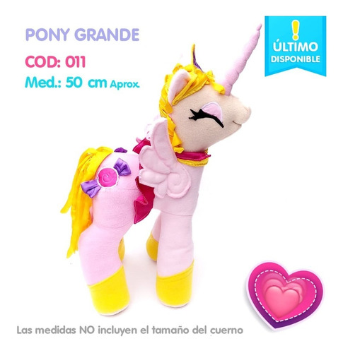 Unicornio Candy Pony 50cm Remate