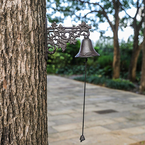 . Campana De Cena, Timbre De Mano, Timbre Colgante De Hierro