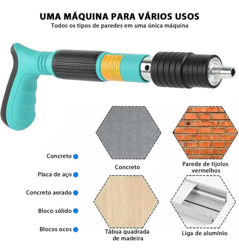 Pistola De Fijacion De Clavos