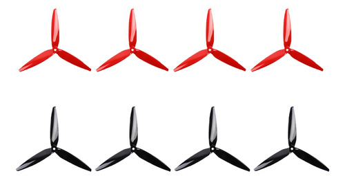 Gemfan - 8 Helices De 7 Pulgadas Y 3 Aspas Reforzadas Para C