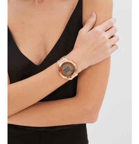 Relógio Feminino Rose Glamour Lince Orient - Sdrh037l Bxrx