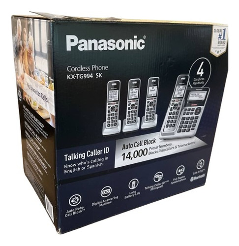 Teléfono Inalámbrico Para Casa U Oficina- Panasonic Kx-tg994