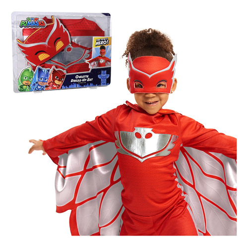 Pj Masks Turbo Blast Owlette Dress Up Set, Kids Toys Para Ed