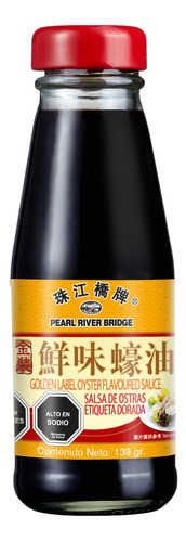 Salsa De Ostras Etiqueta Dorada 139g. Pearl River Bridge