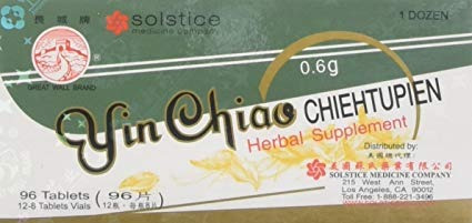 Solsticio Medicina Empresa Yinchiao Chieh Tu Pien Cold & Flu