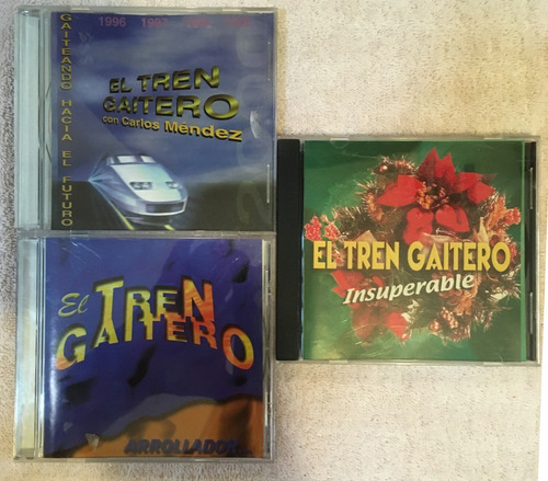 Cds Gaitas El Tren Gaitero 1998  Y 2001