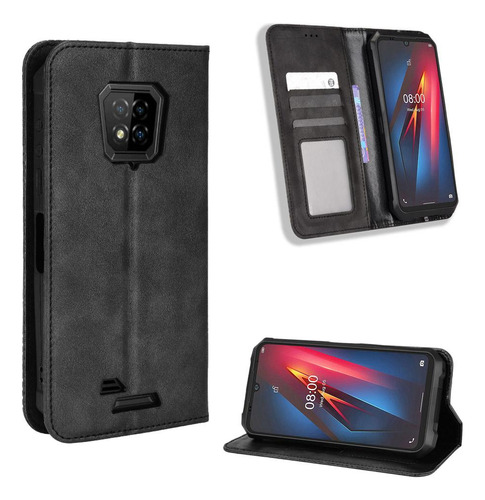 Caso Para Ulefone Armadura 8 Cartera Cierre Magnético Pu