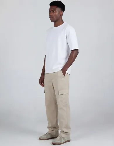 Calça Cargo Premium Masculina Sarja 100% Algodão Skatista - R$ 54