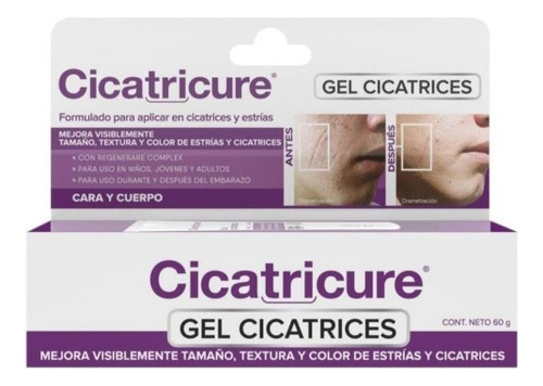 Cicatricure Gel Cicatrices Y Estrías Facial/corporal 60gr Momento De Aplicación Día/noche Tipo De Piel Todo Tipo De Piel