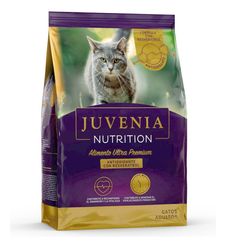 Alimento Gato Juvenia Ultra Premium 1,5 Kg  Resveratrol