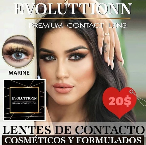 Lentes De Contacto Evoluttionn Marine Formulado + Obsequio