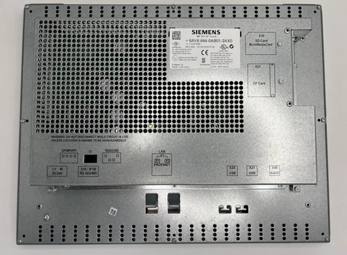 Panel Hmi Siemens 6av6644-0ab01-2ax0 Mp 377 15 (Usado)