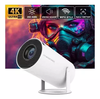 Proyector 1080p Android Wi-fi Bluetooth Hasta 130 Pulgadas