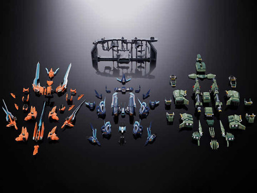 Chogokin Zoids Rz-041 Liger Zero Con Set De 3 Armaduras