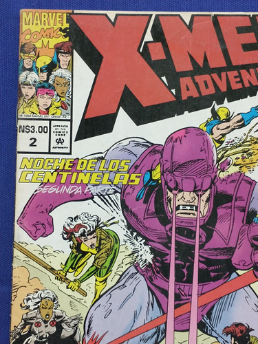 X-men Adventures Noche De Los Centinelas 2 Vol.1 No.2 (Usado)