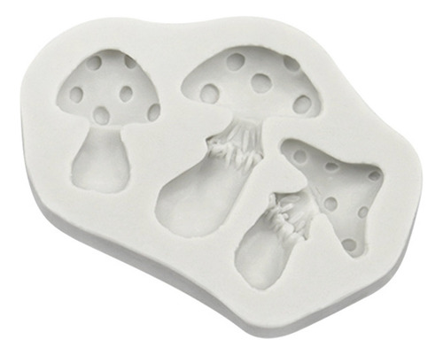 Molde Para Tartas Con Forma De Hongo, Fondant, De Silicona D