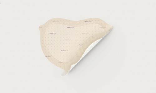 Parche Mepilex Borde Sacrum Siliconado 16x20 Una Pieza Llaga