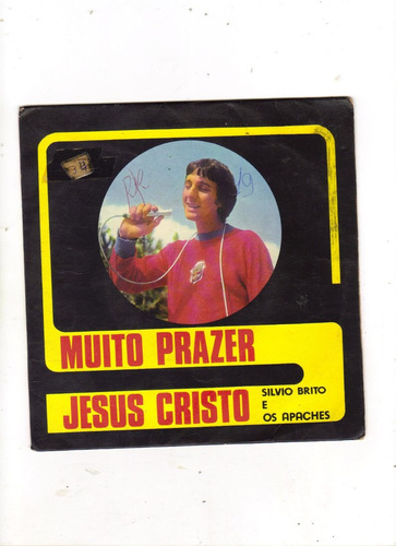 Lp Compacto Silvio Brito E Os Apaches - Muito Prazer, Jesus